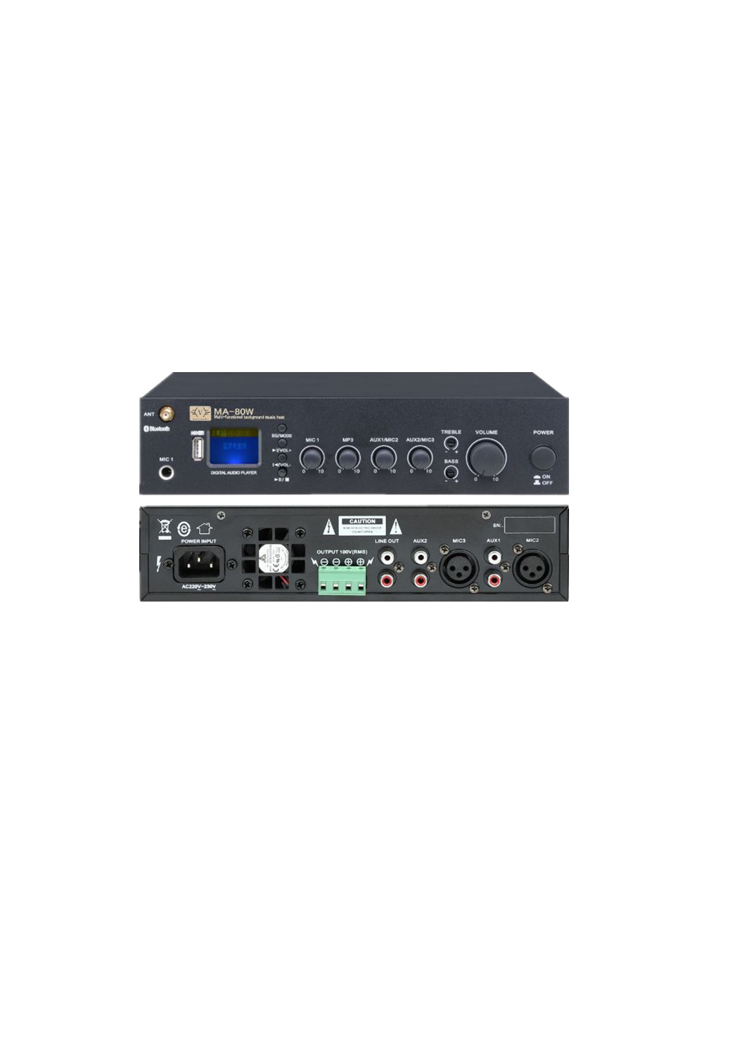 Public Address Amplifier 