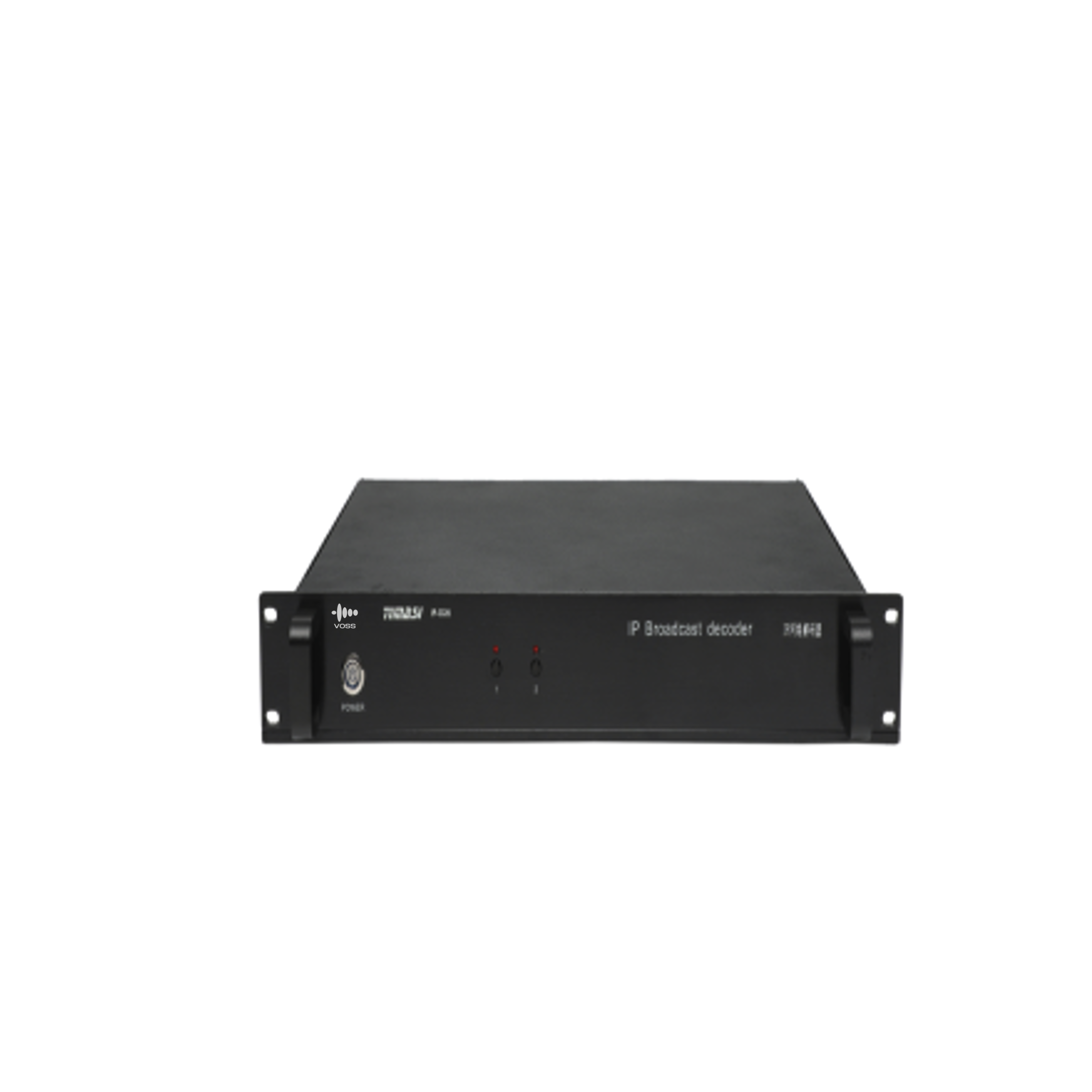 VOSS AUDIO RACK-MOUNT DUAL-CHANNEL NETWORK DECODER IP-3320