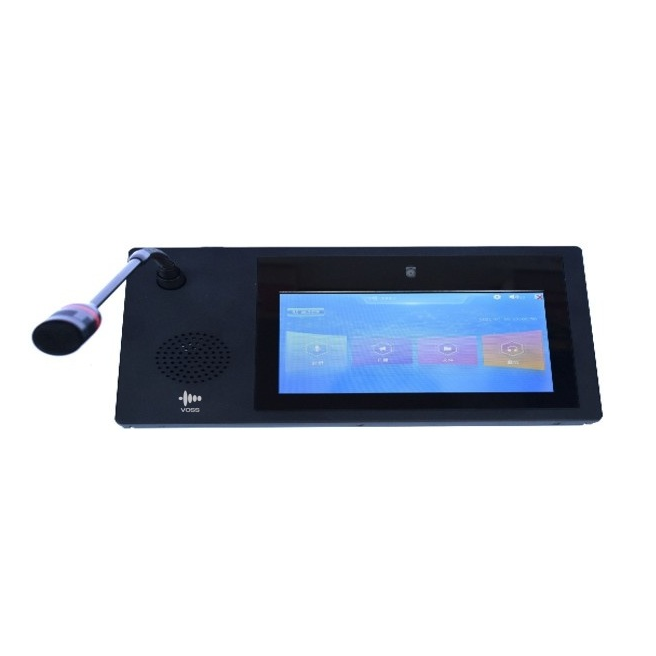 VOSS AUDIO 4.3" IP NETWORK INTERCOM PAGING MICROPHONE IP-6003
