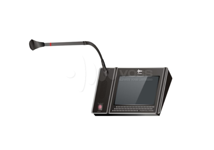 VOSS AUDIO IP Network Remote Microphone (Touch Screen) DI-9700TM