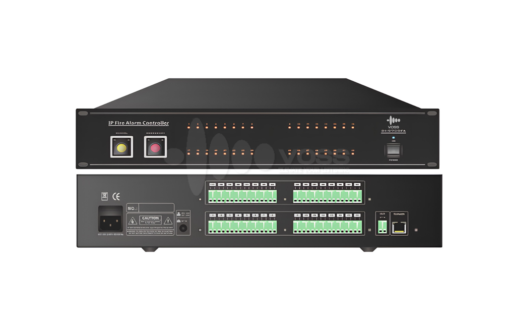 VOSS AUDIO IP Network Fire Alarm Panel DI-9700FA