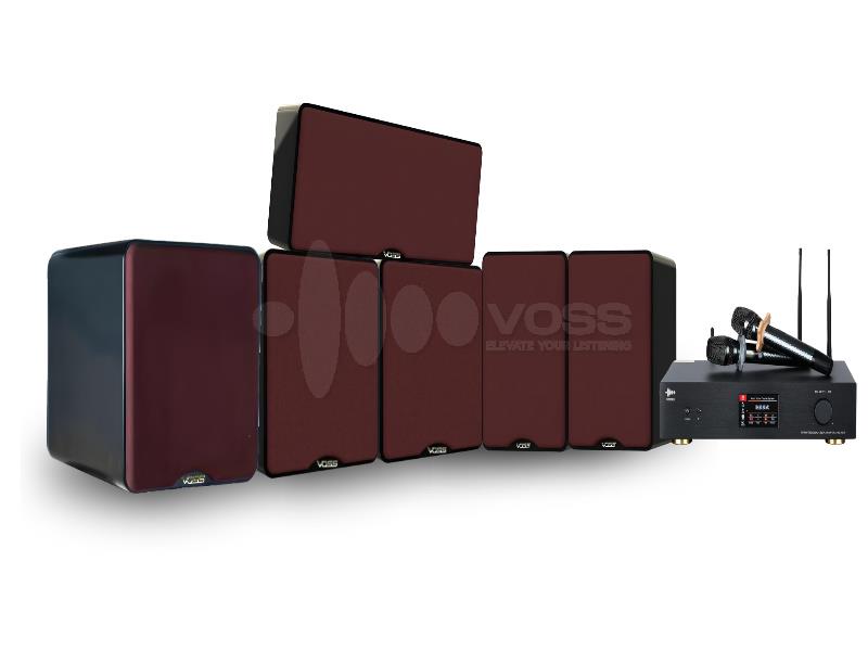 Voss Audio BD Series Home Theater Package With MA-1.6S Effects Processor